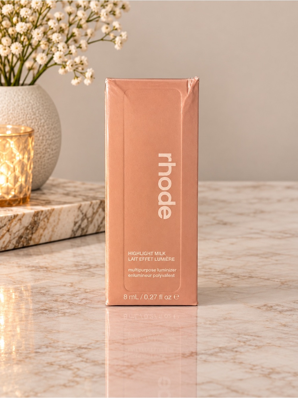 SOLD OUT - RHODE Highlight Milk Luminizer — Shade 2 Pearly Champagne